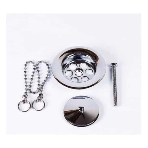 tapon cromado lavabo