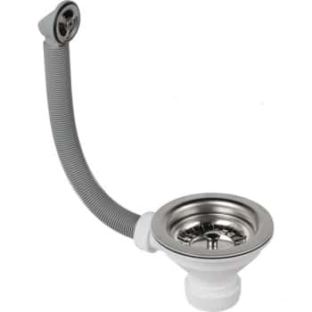 valvula fregadero con rebosadero