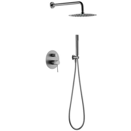 columna ducha line niquel cepillado