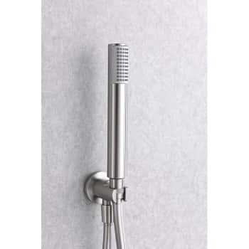 mango ducha niquel cepillado