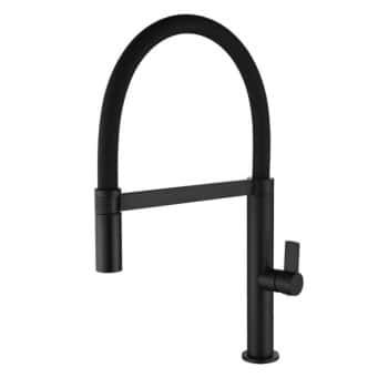 grifo cocina extraible negro