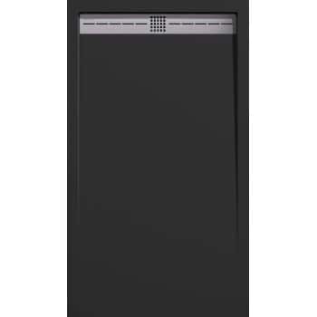 plato ducha resina negro