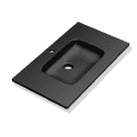 lavabo resina negro