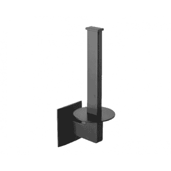 portarrollo leo negro