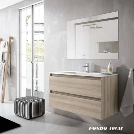 mueble baño fondo 40cm