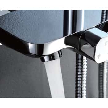 columna ducha cromada