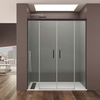 mampara spazio negra