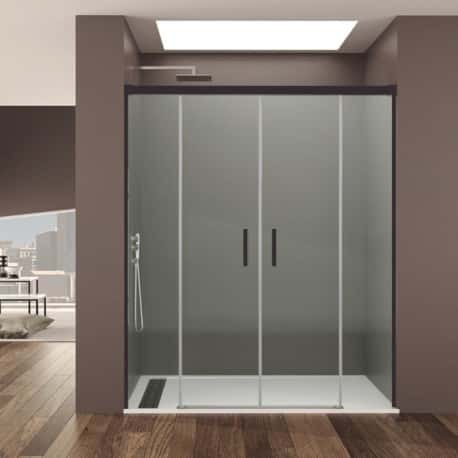 mampara spazio negra