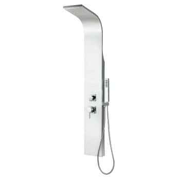 columna ducha acero inoxidable