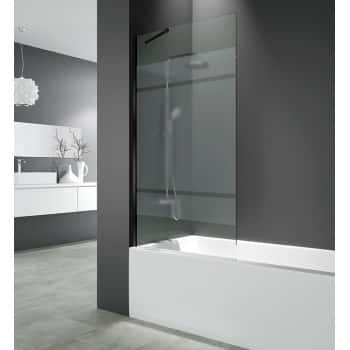 mampara bañera negra