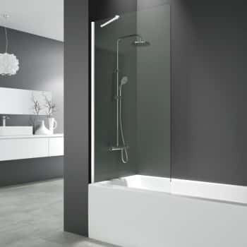 mampara screen blanca