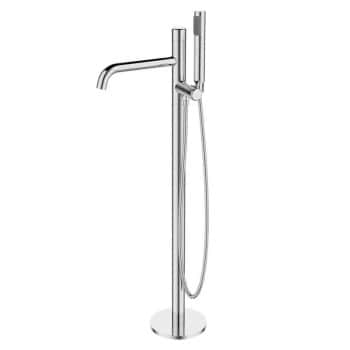 monomando bañera suelo minimalista