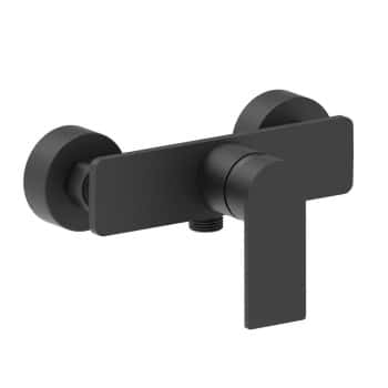 monomando ducha negro mate