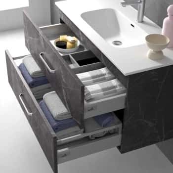 cajones extraibles mueble de baño