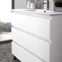 mueble baño blanco mate