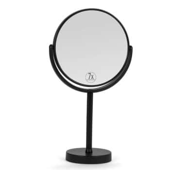 espejo aumento negro