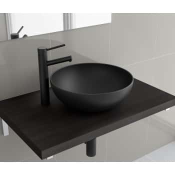 lavabo bol negro mate