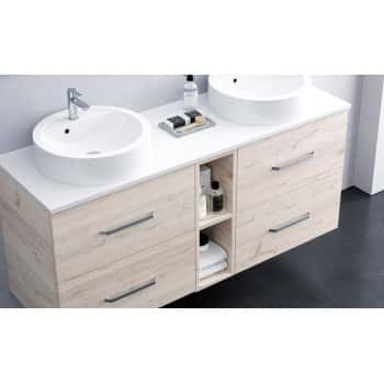 mueble baño con encimera