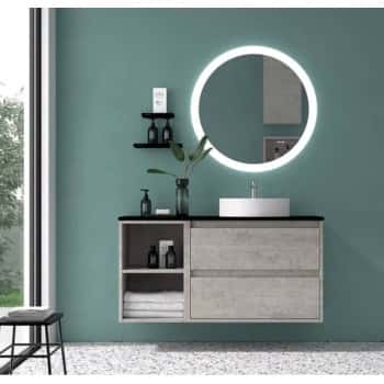 mueble baño cemento