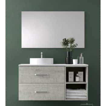 mueble baño cemento