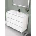 mueble 3 cajones blanco mate